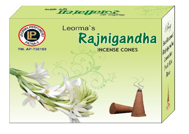 Rajnigandha Incense Cones