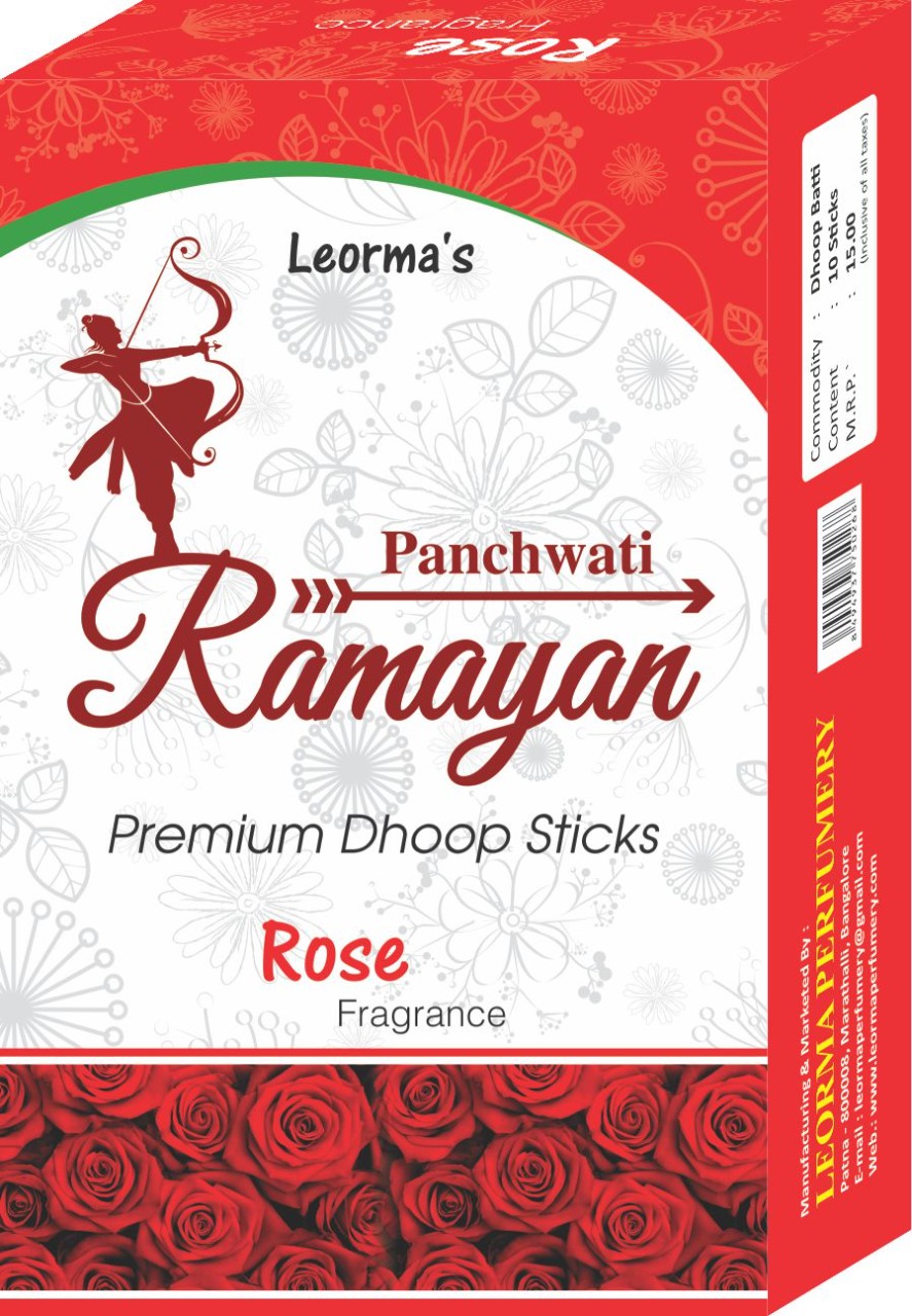 Ramayan Rose Dhoop Sticks